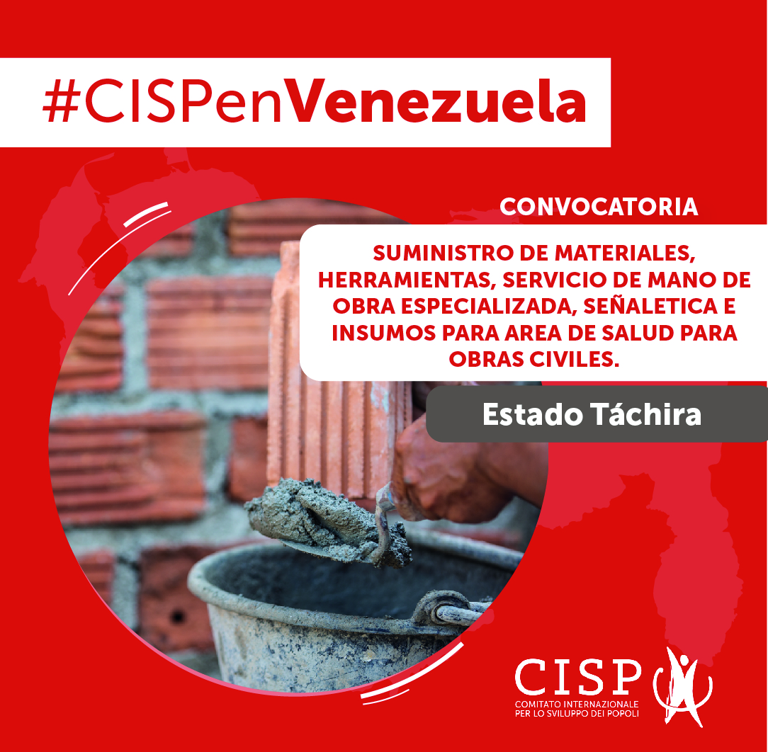 Suministro de materiales, insumos y mano de obra especializada - Convocatoria Cerrada