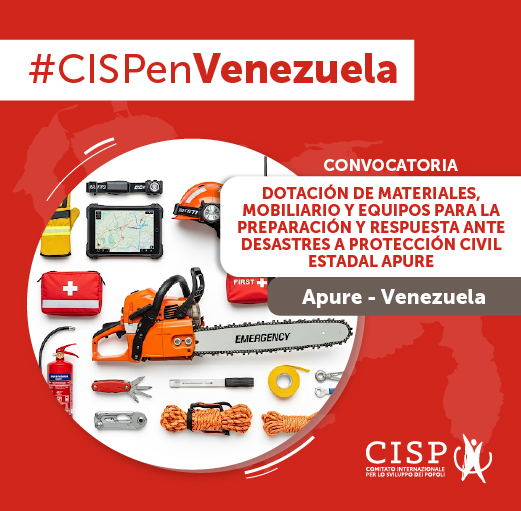 Dotación de materiales mobiliario y equipos