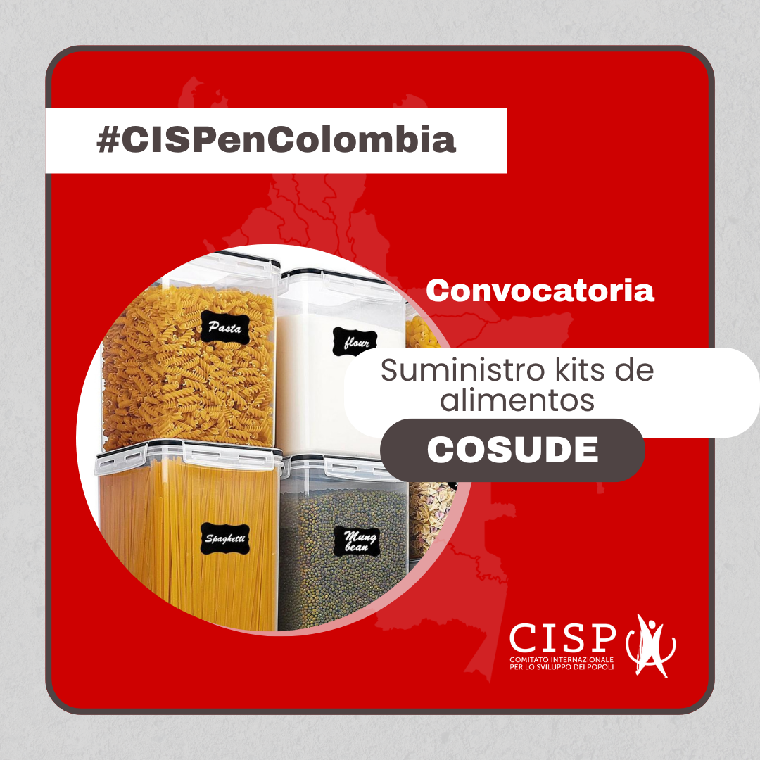 Suministro kit de alimentos - Convocatoria Cerrada