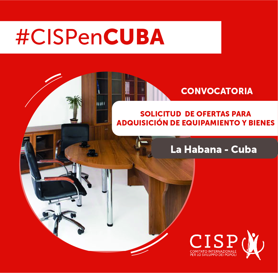 Adquisición de equipamiento y bienes - Convocatoria Cerrada