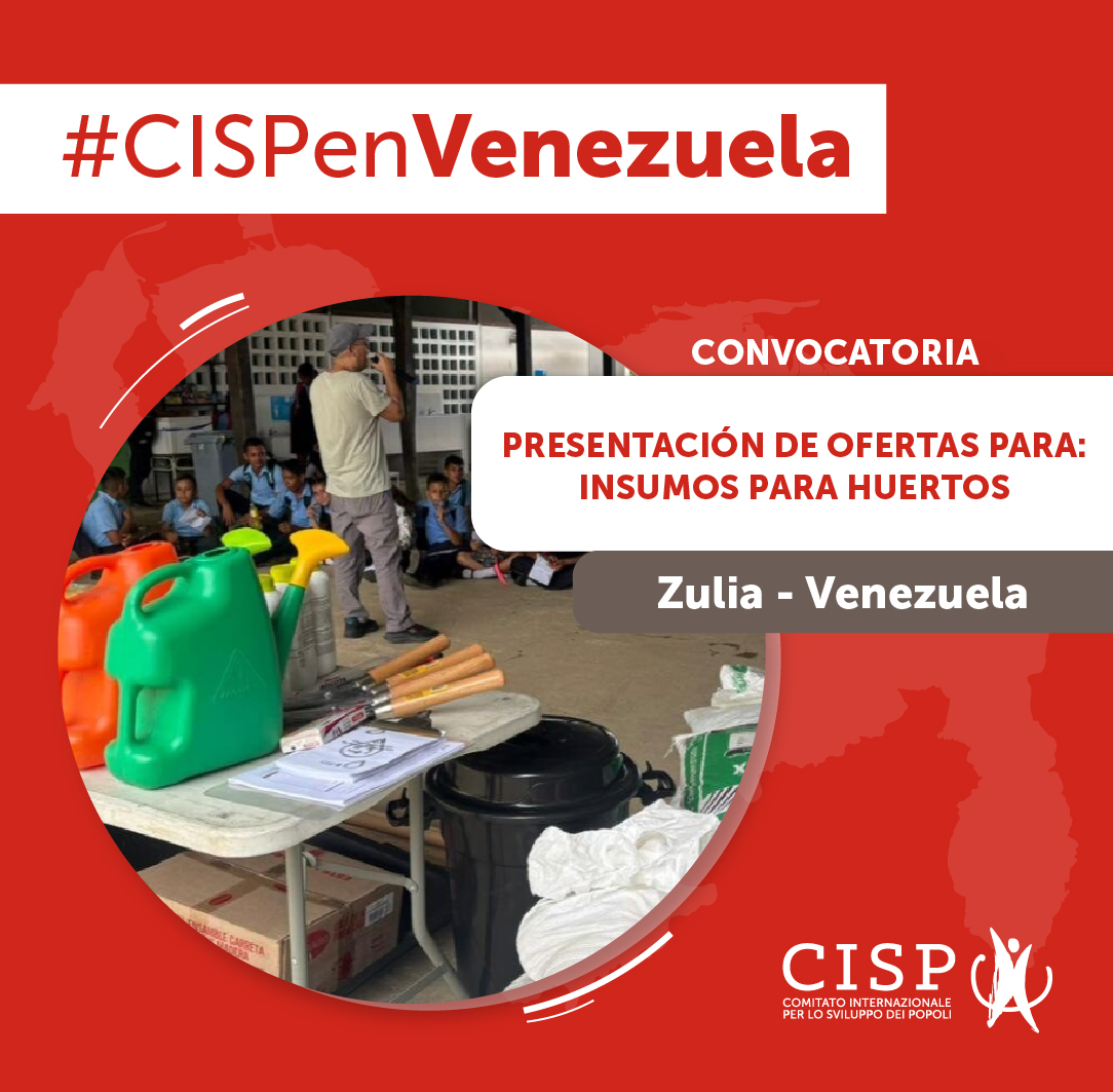 Insumos para huertos - Convocatoria Cerrada