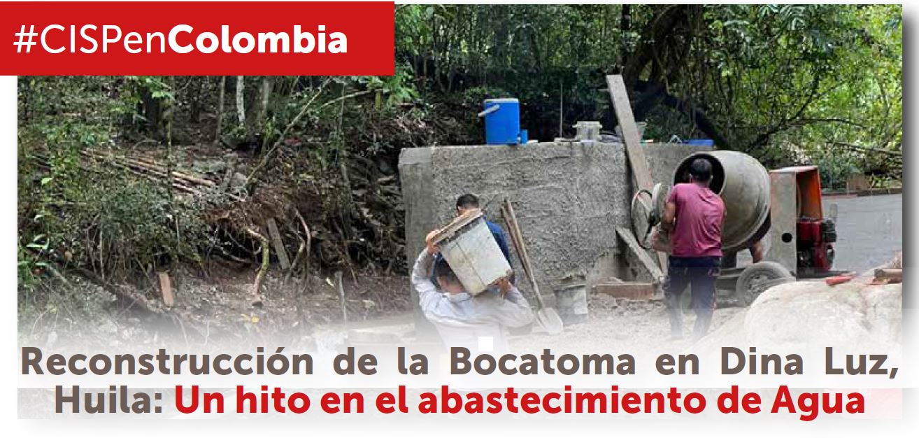 Reconstrucción de la Bocatoma en Dina Luz, Huila.